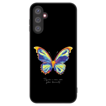 Picasee ULTIMATE CASE für Samsung Galaxy A14 4G A145R - Diamanty Black