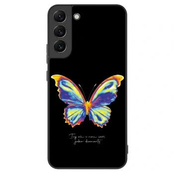 Picasee ULTIMATE CASE PowerShare für Samsung Galaxy S22+ 5G - Diamanty Black