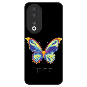 Hülle für Honor 90 5G - Diamanty Black