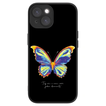 Picasee ULTIMATE CASE MagSafe für Apple iPhone 15 - Diamanty Black