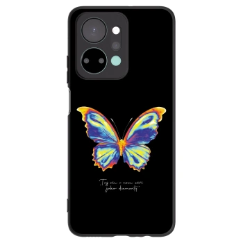 Picasee Honor X7a Hülle - Schwarzes Silikon - Diamanty Black