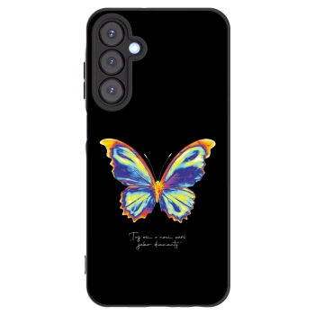 Picasee Samsung Galaxy A25 A256B 5G Hülle - Schwarzes Silikon - Diamanty Black