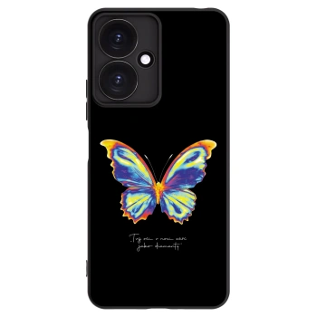 Picasee Xiaomi Redmi 13C 5G Hülle - Schwarzes Silikon - Diamanty Black