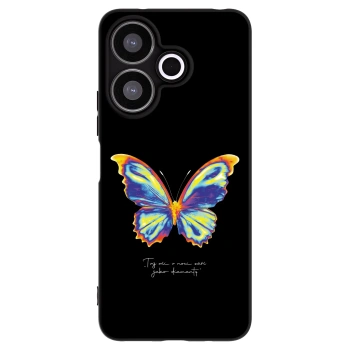 Picasee Xiaomi Redmi 13 4G Hülle - Schwarzes Silikon - Diamanty Black