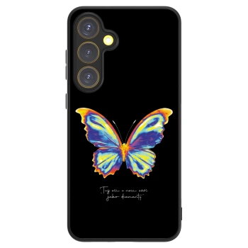 Picasee ULTIMATE CASE PowerShare für Samsung Galaxy S24 FE S721B - Diamanty Black