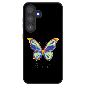 Picasee ULTIMATE CASE PowerShare für Samsung Galaxy S25 5G - Diamanty Black