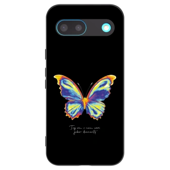 Picasee Google Pixel 8 Hülle - Schwarzes Silikon - Diamanty Black