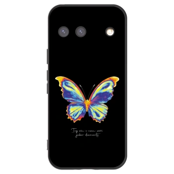 Picasee Google Pixel 9 Hülle - Schwarzes Silikon - Diamanty Black