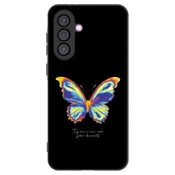 Picasee Samsung Galaxy A56 5G A566B Hülle - Schwarzes Silikon - Diamanty Black