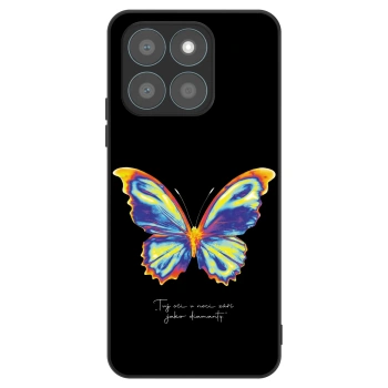 Hülle für Honor X8c - Diamanty Black