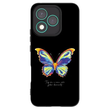 Picasee Honor 400 Lite 5G Hülle - Schwarzes Silikon - Diamanty Black