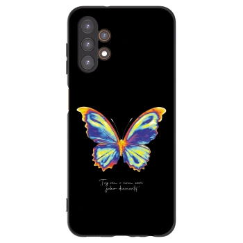 Picasee Samsung Galaxy A13 5G Hülle - Schwarzes Silikon - Diamanty Black