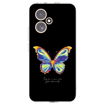 Picasee Honor 400 5G Hülle - Transparentes Silikon - Diamanty Black
