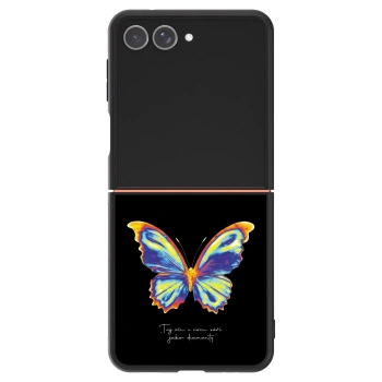 Hülle für Samsung Galaxy Z Flip7 5G - Diamanty Black