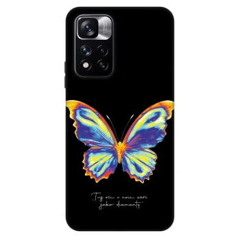Hülle für Xiaomi Redmi Note 11 Pro - Diamanty Black