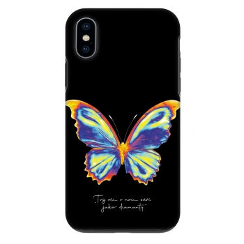 Hülle für Apple iPhone X/XS - Diamanty Black