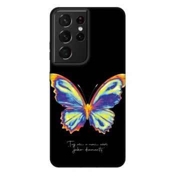 Hülle für Samsung Galaxy S21 Ultra 5G G998B - Diamanty Black