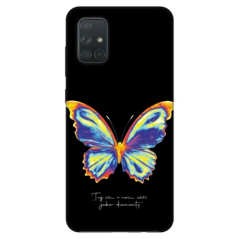 Hülle für Samsung Galaxy A71 A715F - Diamanty Black