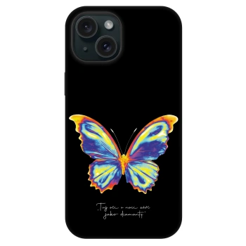 Picasee Fashion Case MagSafe für Apple iPhone 15 - Diamanty Black