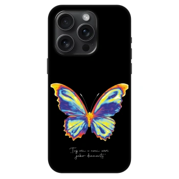 Hülle für Apple iPhone 15 Pro - Diamanty Black
