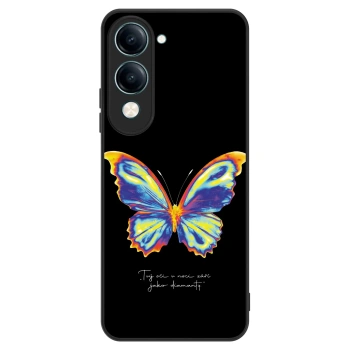 Hülle für Vivo Y29s 5G - Diamanty Black