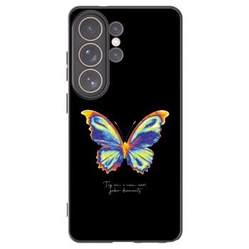 Picasee Samsung Galaxy S26 Ultra Hülle - Schwarzes Silikon - Diamanty Black