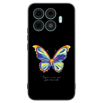 Picasee Xiaomi 17T Pro Hülle - Schwarzes Silikon - Diamanty Black