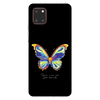 Picasee Samsung Galaxy Note 10 Lite N770F Hülle - Transparentes Silikon - Diamanty Black