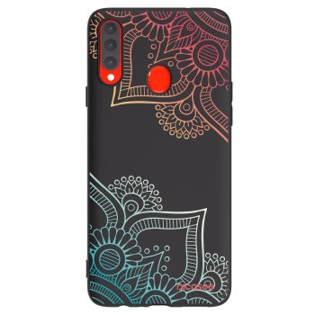 Hülle für Samsung Galaxy A20s - Blumenmuster