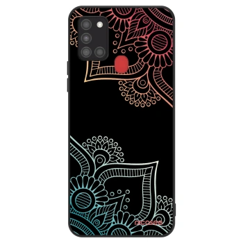 Hülle für Samsung Galaxy A21s - Blumenmuster