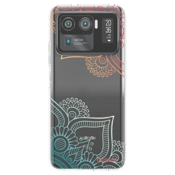 Picasee Xiaomi Mi 11 Ultra Hülle - Transparentes Silikon - Blumenmuster