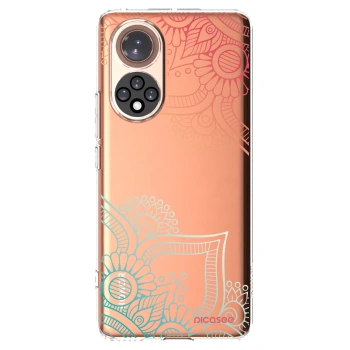 Picasee Huawei Nova 9 Hülle - Transparentes Silikon - Blumenmuster