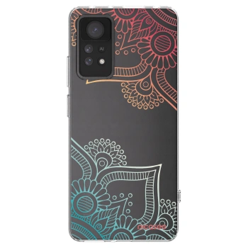 Picasee Xiaomi Redmi Note 11 Pro Hülle - Transparentes Silikon - Blumenmuster