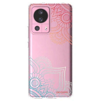 Picasee Xiaomi 13 Lite Hülle - Transparentes Silikon - Blumenmuster