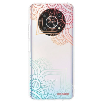 Picasee Honor Magic4 Lite 5G Hülle - Transparentes Silikon - Blumenmuster