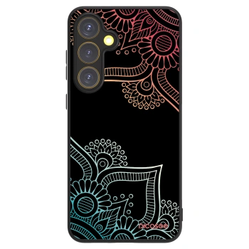 Picasee ULTIMATE CASE PowerShare für Samsung Galaxy S24 FE S721B - Blumenmuster