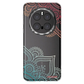 Picasee Honor Magic7 Pro 5G Hülle - Transparentes Silikon - Blumenmuster