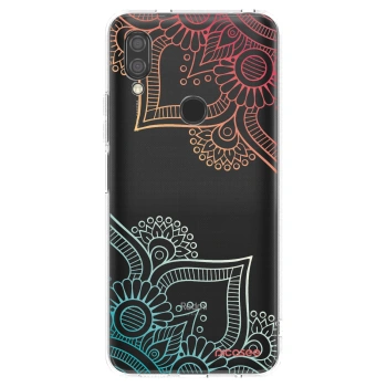 Picasee Xiaomi Redmi 7 Hülle - Transparentes Silikon - Blumenmuster