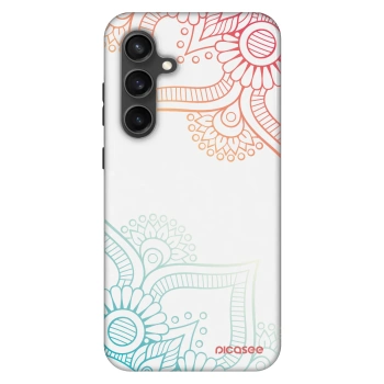 Hülle für Samsung Galaxy S24 FE S721B - Blumenmuster