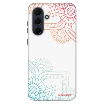 Hülle für Samsung Galaxy A35 5G A356B - Blumenmuster