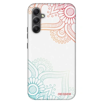 Hülle für Samsung Galaxy A34 5G A346B - Blumenmuster