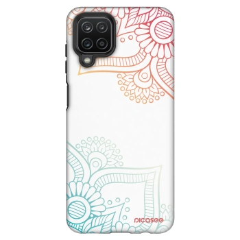 Hülle für Samsung Galaxy A12 A125F - Blumenmuster