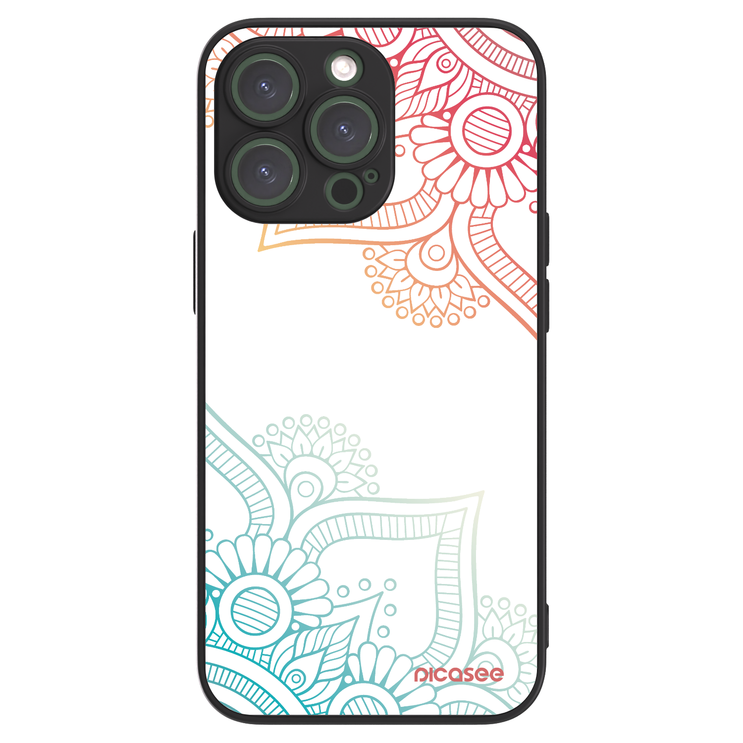 Picasee ULTIMATE CASE MagSafe für Apple iPhone 13 Pro - Blumenmuster