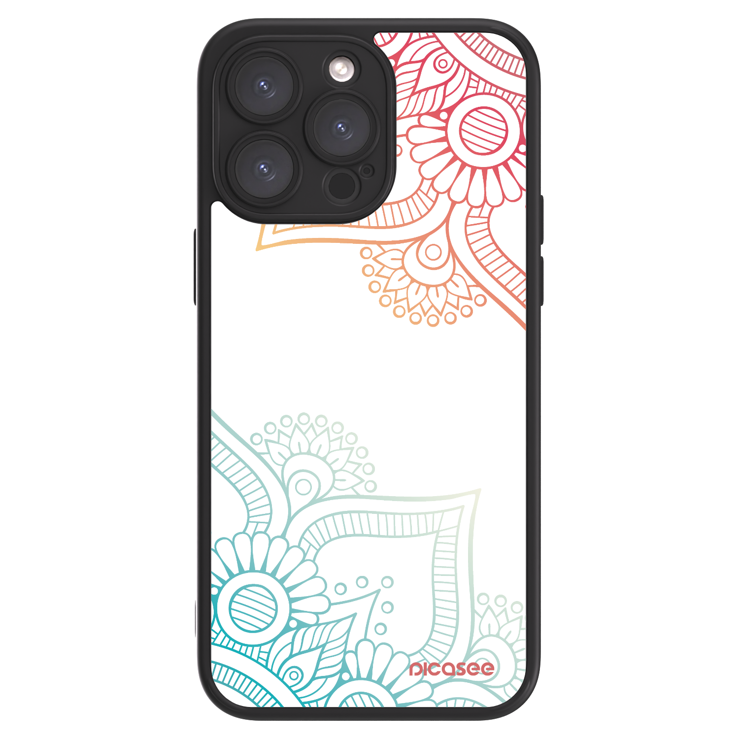 Picasee ULTIMATE CASE MagSafe für Apple iPhone 15 Pro Max - Blumenmuster
