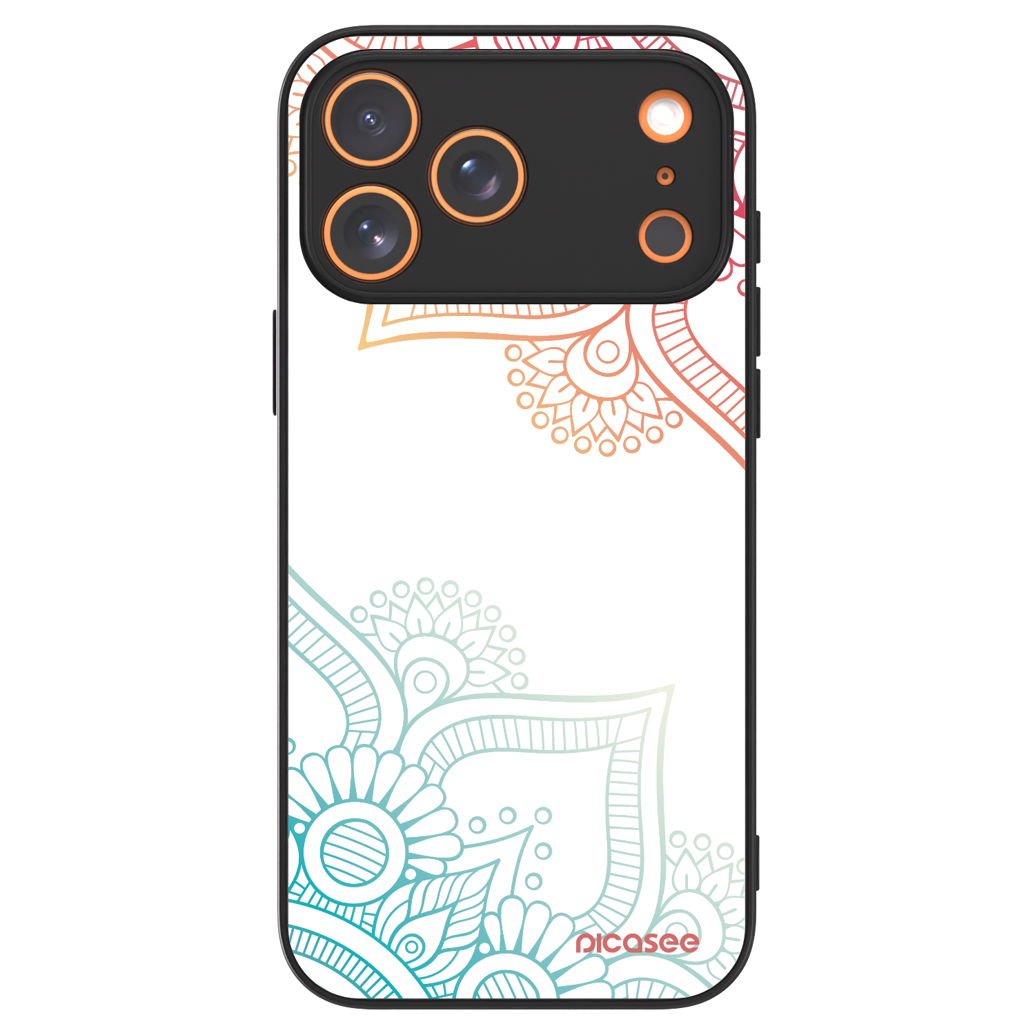 Picasee ULTIMATE CASE MagSafe für Apple iPhone 17 Pro Max - Blumenmuster