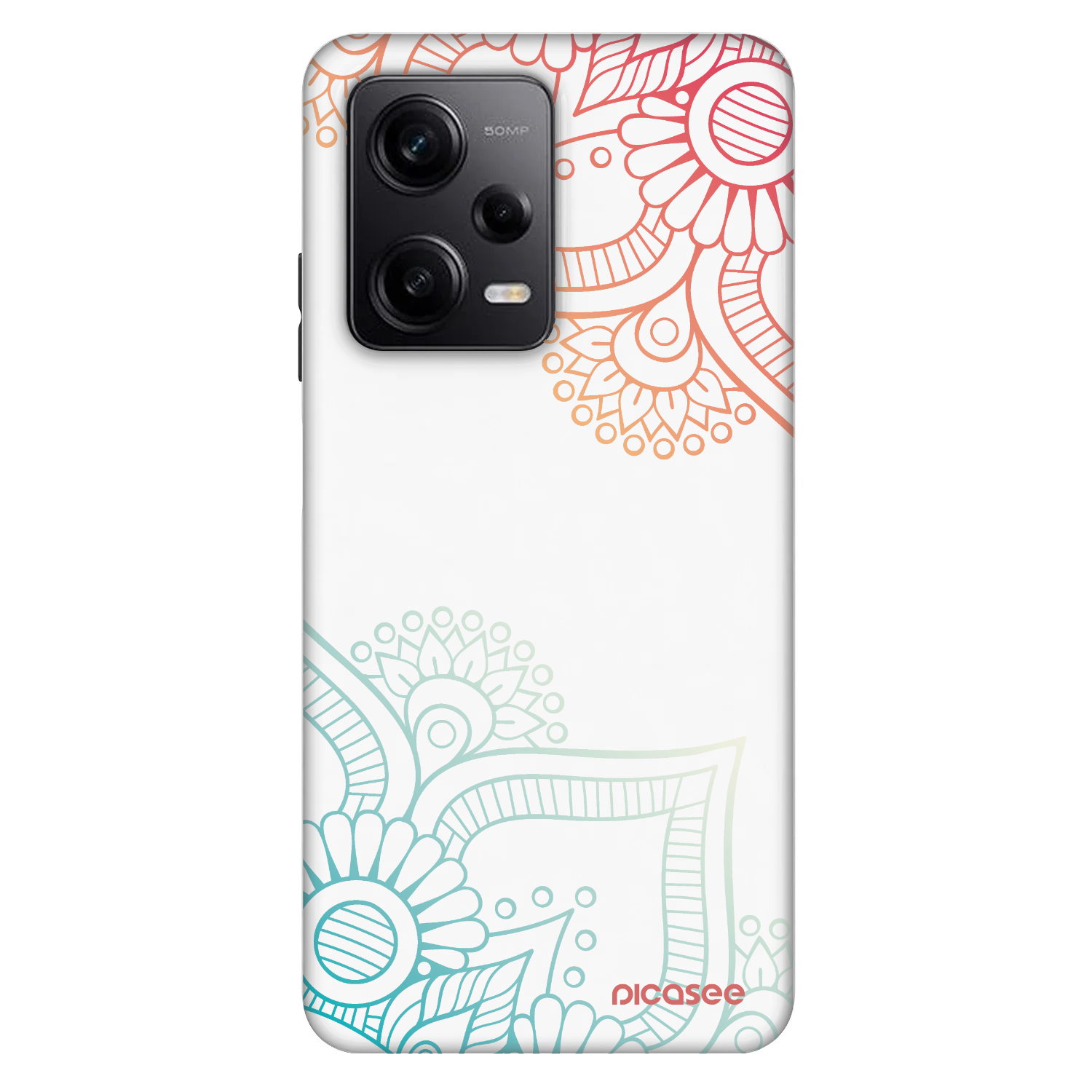 Picasee Fashion Case für Xiaomi Redmi Note 12 Pro+ 5G - Blumenmuster