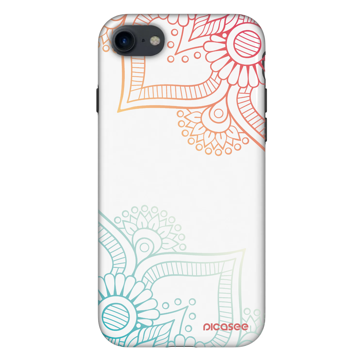 Picasee Fashion Case für Apple iPhone SE 2022 - Blumenmuster