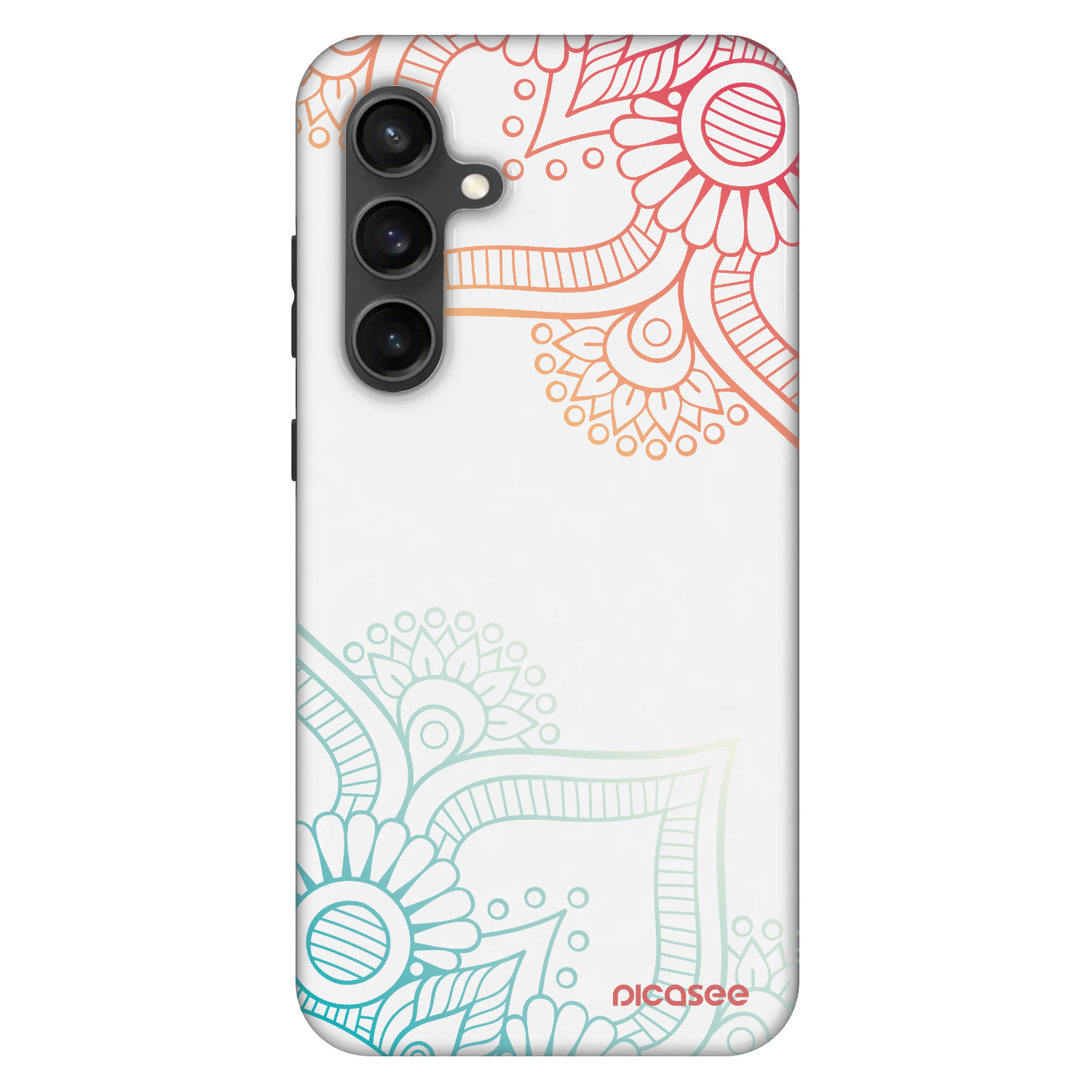 Picasee Fashion Case für Samsung Galaxy S24 FE S721B - Blumenmuster