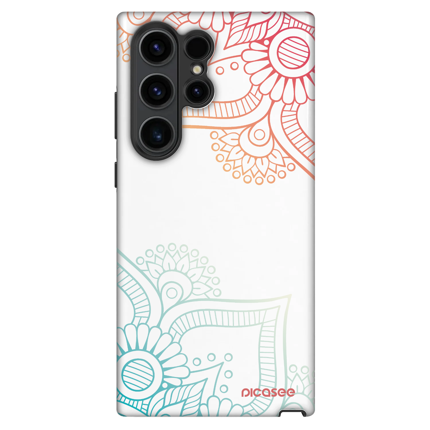 Picasee Fashion Case für Samsung Galaxy S22 Ultra 5G - Blumenmuster