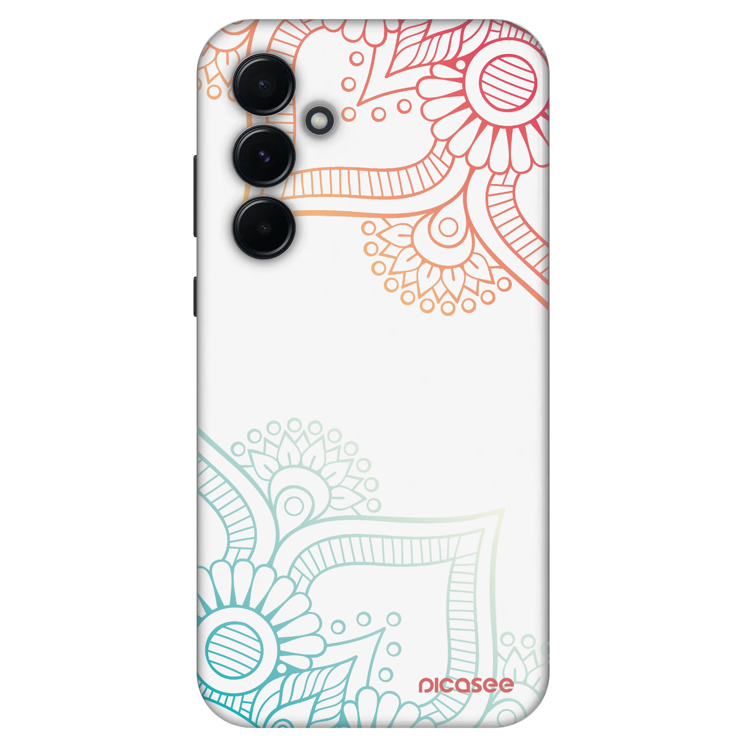 Picasee Fashion Case für Samsung Galaxy A55 5G A556B - Blumenmuster